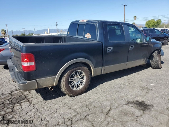 2005 Ford F-150 XLT with VIN 1FTPW12565FA55181, listed as a Copart auction lot 49729245 with 335,124 mi miles and Salvage Title. Bid and sale history available at carsss.com. Image 3.