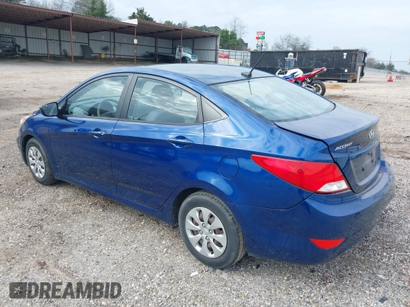 2015 Hyundai Accent GLS with VIN KMHCT4AE5FU928664, listed as a IAAI auction lot 41561742 with 100,844 mi miles and . Bid and sale history available at DreamBid. Image 3.