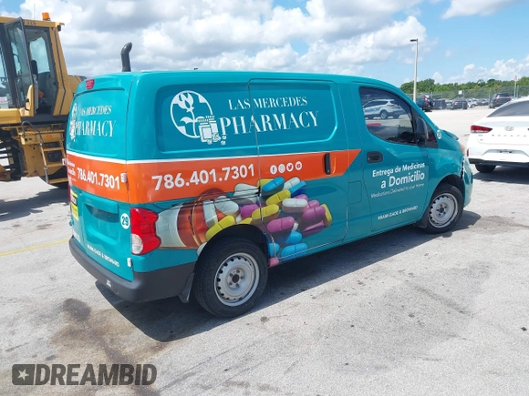 2020 Nissan NV200 SV with VIN 3N6CM0KN1LK709699, listed as a IAAI auction lot 39607271 with 68,740 mi miles and . Bid and sale history available at DreamBid. Image 4.