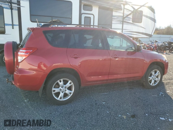 2012 Toyota RAV4 with VIN JTMBK4DV7C5108722, listed as a Copart auction lot 80549874 with 43,642 mi miles and Clean Title. Bid and sale history available at carsss.com. Image 3.