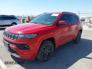 2022 Jeep Compass High Altitude with VIN 3C4NJDCB8NT146177, listed as a IAAI auction lot 42199642 with 85,121 mi miles and . Bid and sale history available at DreamBid. Image 2.