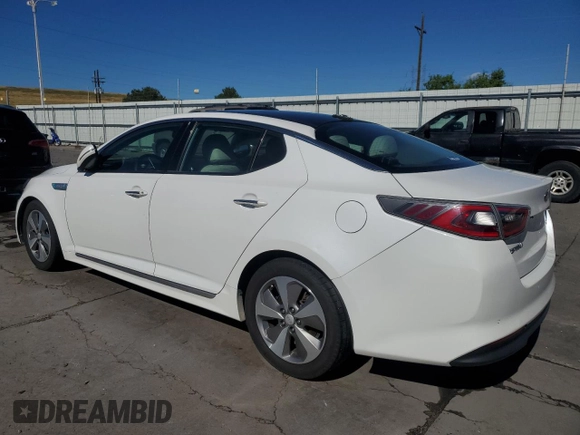 2014 Kia Optima Hybrid EX with VIN KNAGN4AD8E5073908, listed as a Copart auction lot 67795644 with 151,980 mi miles and Salvage Title. Bid and sale history available at carsss.com. Image 2.