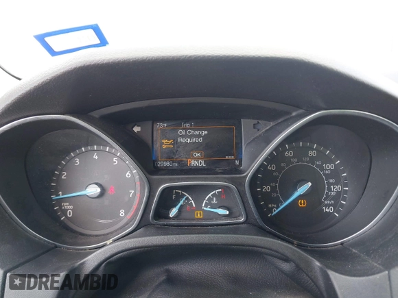 2018 Ford Focus SE with VIN 1FADP3F2XJL246535, listed as a IAAI auction lot 41687682 with 29,980 mi miles. Bid and sale history available at carsss.com. Image 7.