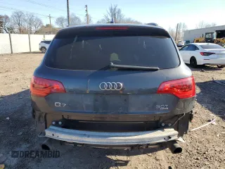 2015 Audi Q7 3.0T S line Prestige with VIN WA1DGAFE1FD005886, listed as a Copart auction lot 47623895 with 0 mi miles and Salvage Title. Bid and sale history available at carsss.com. Image 6.
