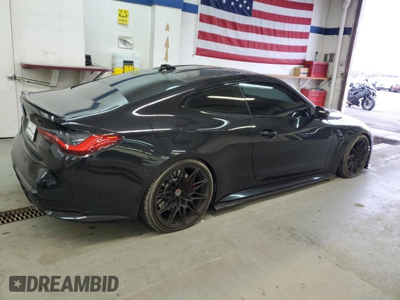 2023 BMW M4 Competition xDrive z VIN WBS43AZ09PCM46747, wystawiony jako Copart lot #42452635 z przebiegiem 20 039 mil mil oraz Szkoda całkowita • Salvage title. Historia ofert i sprzedaży dostępna na DreamBid. Obrazek 3.