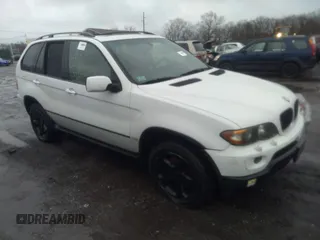 2005 BMW X5 3.0i with VIN 5UXFA135X5LY19378, listed as a IAAI auction lot 38870776 with 999,999 mi miles. Bid and sale history available at carsss.com. Image 1.