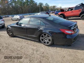 2017 Mercedes-Benz CLS with VIN WDDLJ7DB1HA197450, listed as a Copart auction lot 80098083 with 95,683 mi miles. Bid and sale history available at carsss.com. Image 2.