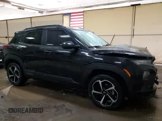 2022 Chevrolet TrailBlazer RS with VIN KL79MUSL9NB008021, listed as a Copart auction lot 43675294 with 61,641 mi miles and . Bid and sale history available at DreamBid. Image 4.