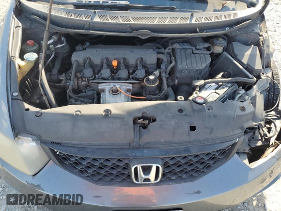 2009 Honda Civic Cpe LX with VIN 2HGFG126X9H527812, listed as a Copart auction lot 50499835 with 228,394 mi miles and Salvage Title. Bid and sale history available at carsss.com. Image 11.