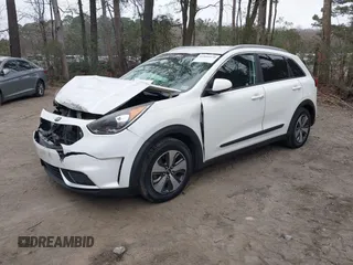 2018 Kia Niro LX with VIN KNDCB3LC5J5204859, listed as a IAAI auction lot 41800970 with 131,040 mi miles. Bid and sale history available at carsss.com. Image 2.