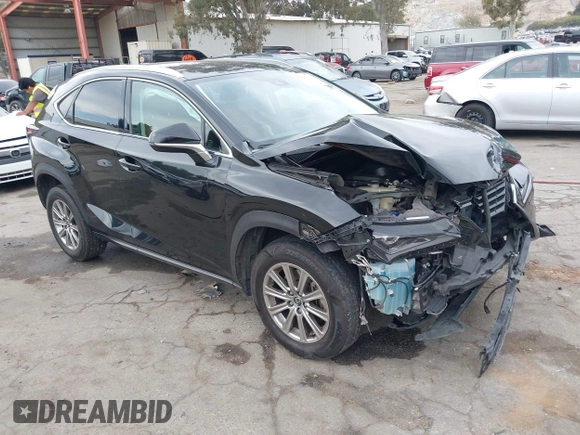 2020 Lexus NX 300 with VIN JTJAARBZ2L5010681, listed as a IAAI auction lot 42032321 with 73,599 mi miles and . Bid and sale history available at DreamBid. Image 1.