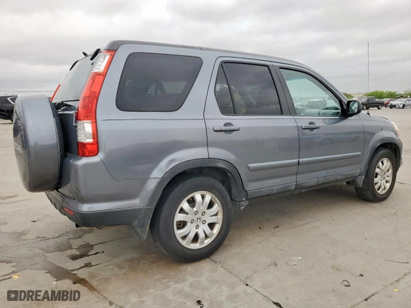 2006 Honda CR-V EX SE with VIN SHSRD78996U424710, listed as a Copart auction lot 50732685 with 183,782 mi miles and Salvage Title. Bid and sale history available at carsss.com. Image 3.