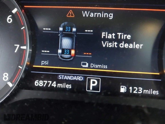 2019 Infiniti QX50 Essential with VIN 3PCAJ5M11KF143075, listed as a IAAI auction lot 41541430 with 68,774 mi miles and . Bid and sale history available at DreamBid. Image 15.