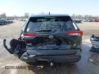 2023 Toyota RAV4 LE with VIN 2T3F1RFV4PC332593, listed as a IAAI auction lot 42071526 with 33,745 mi miles. Bid and sale history available at carsss.com. Image 17.