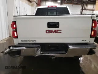 2015 GMC Sierra 1500 SLT with VIN 3GTU2VEC2FG151454, listed as a Copart auction lot 50685105 with 136,283 mi miles and Salvage Title. Bid and sale history available at DreamBid. Image 6.
