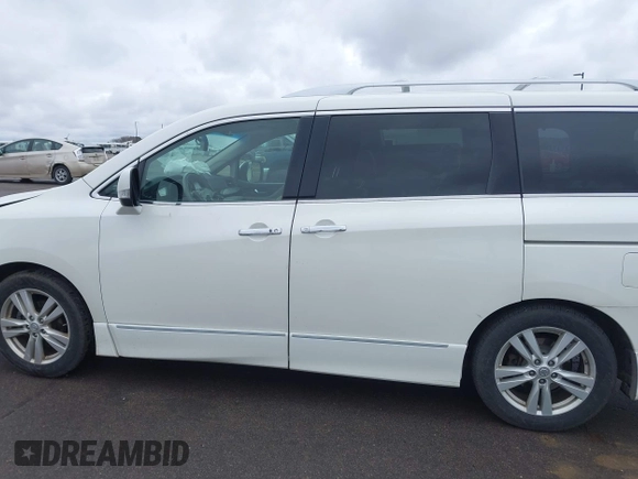 2012 Nissan Quest LE z VIN JN8AE2KP1C9036697, wystawiony jako IAAI lot #42124298 z przebiegiem 238 366 mil mil oraz . Historia ofert i sprzedaży dostępna na DreamBid. Obrazek 14.