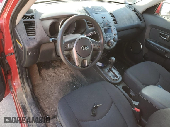 2010 Kia Soul + with VIN KNDJT2A26A7109241, listed as a Copart auction lot 53885335 with 0 mi miles and Clean Title. Bid and sale history available at carsss.com. Image 8.