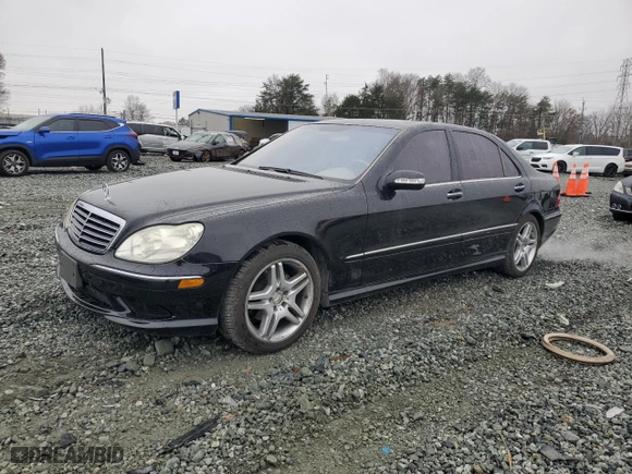 2006 Mercedes-Benz S-Class 5.0L with VIN WDBNG75J16A479767, listed as a Copart auction lot 85027454 with 170,381 mi miles and Clean Title. Bid and sale history available at carsss.com. Image 1.