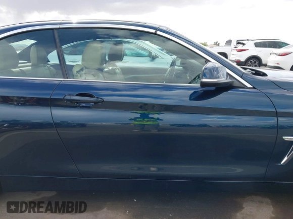 2014 BMW 4 Series 428i with VIN WBA3V5C52EJ968893, listed as a IAAI auction lot 41955531 with 91,090 mi miles and . Bid and sale history available at DreamBid. Image 14.