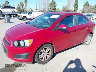 2013 Chevrolet Sonic LT with VIN 1G1JC5SB2D4115715, listed as a IAAI auction lot 41870815 with 137,786 mi miles and . Bid and sale history available at DreamBid. Image 6.