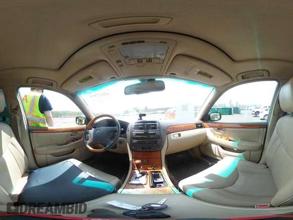2005 Lexus LS 430 z VIN JTHBN36F450174540, wystawiony jako IAAI lot #42127938 z przebiegiem 216 251 mil mil oraz . Historia ofert i sprzedaży dostępna na DreamBid. Obrazek 18.