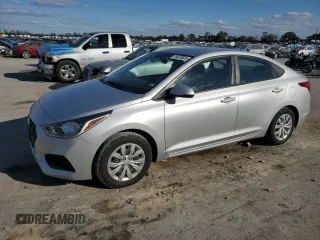2018 Hyundai Accent SEL with VIN 3KPC24A3XJE029067, listed as a Copart auction lot 76075544 with 85,705 mi miles and Salvage Title. Bid and sale history available at carsss.com. Image 1.