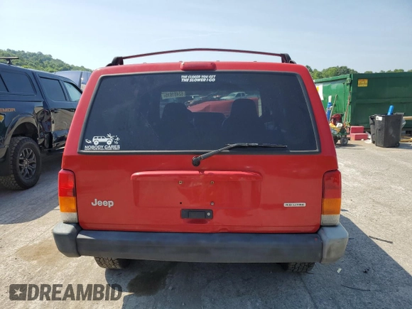 2000 Jeep Cherokee с VIN 1J4FF48S6YL129175, выставлен на аукционе Copart как лот 62481615 с пробегом Не указан миль и Списание • Salvage title. История ставок и продаж доступна на DreamBid. Изображение 6.