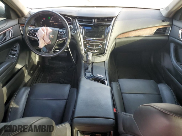 2016 Cadillac CTS Luxury Collection AWD with VIN 1G6AX5SX4G0101062, listed as a Copart auction lot 45140335 with 77,591 mi miles and Salvage Title. Bid and sale history available at DreamBid. Image 8.