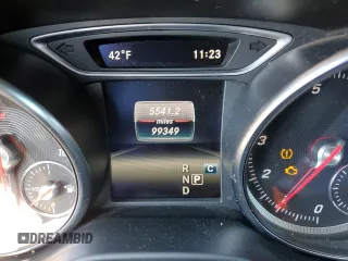 2017 Mercedes-Benz CLA with VIN WDDSJ4EB6HN436864, listed as a Copart auction lot 40863233 with 99,349 mi miles. Bid and sale history available at carsss.com. Image 9.