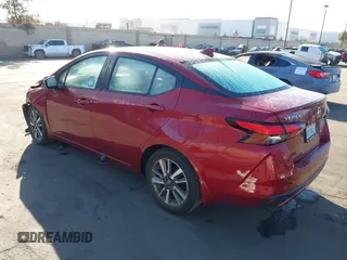 2021 Nissan Versa SV with VIN 3N1CN8EV7ML859406, listed as a IAAI auction lot 41697083 with 25,092 mi miles. Bid and sale history available at carsss.com. Image 3.