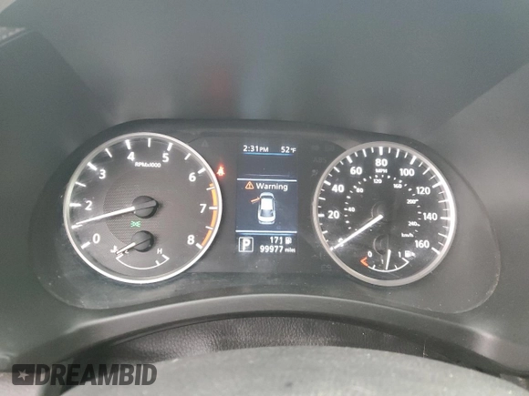 2020 Nissan Sentra S with VIN 3N1AB8BV2LY234238, listed as a Copart auction lot 50545425 with 99,977 mi miles and Salvage Title. Bid and sale history available at carsss.com. Image 9.