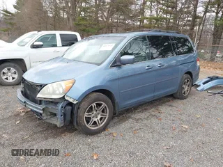 2008 Honda Odyssey EX-L with VIN 5FNRL38678B092343, listed as a IAAI auction lot 40974522 with 209,280 mi miles and . Bid and sale history available at DreamBid. Image 2.