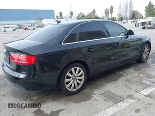 2009 Audi A4 2.0T Prem Plus with VIN WAUSF78K09N054854, listed as a IAAI auction lot 41594015 with 127,884 mi miles. Bid and sale history available at carsss.com. Image 4.