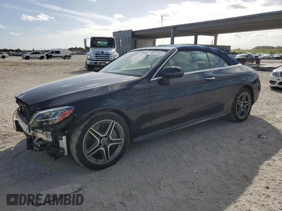 2020 Mercedes-Benz C 300 with VIN WDDWK8EB3LF935839, listed as a Copart auction lot 79631584 with 14,380 mi miles and Salvage title. Bid and sale history available at DreamBid. Image 1.