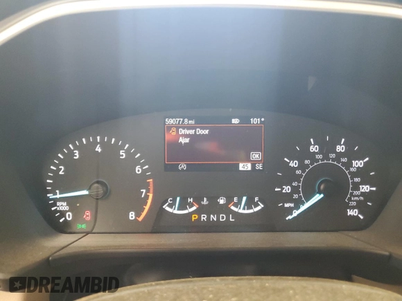 2022 Ford Escape SE with VIN 1FMCU9G66NUA73563, listed as a Copart auction lot 61997355 with 59,077 mi miles and Clean title. Bid and sale history available at DreamBid. Image 9.