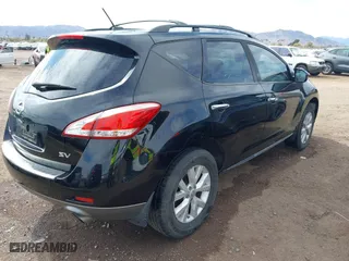2011 Nissan Murano LE with VIN JN8AZ1MU6BW064500, listed as a IAAI auction lot 41740905 with 150,607 mi miles. Bid and sale history available at carsss.com. Image 4.