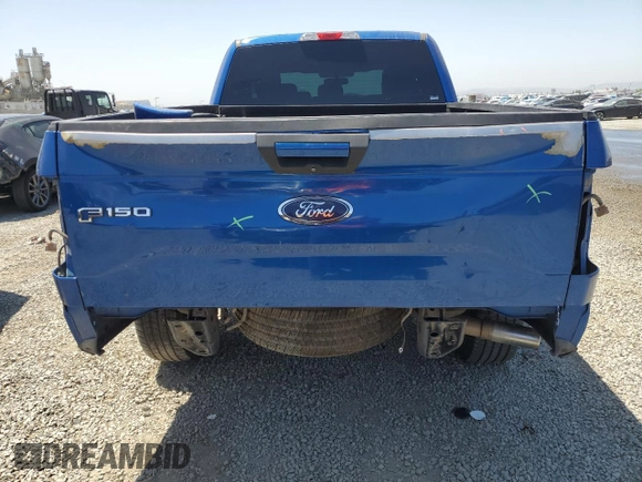 2017 Ford F-150 XL with VIN 1FTEX1CF2HKC74498, listed as a Copart auction lot 61177575 with 81,780 mi miles and Salvage title. Bid and sale history available at DreamBid. Image 6.