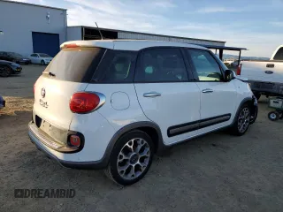 2014 FIAT 500L Trekking with VIN ZFBCFADH3EZ003868, listed as a Copart auction lot 88473055 with 102,132 mi miles and Salvage Title. Bid and sale history available at DreamBid. Image 3.