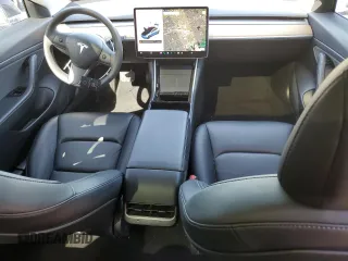 2020 Tesla Model 3 Standard Range Plus with VIN 5YJ3E1EA0LF784854, listed as a Copart auction lot 54994055 with 43,055 mi miles and Non Repairable. Bid and sale history available at DreamBid. Image 8.