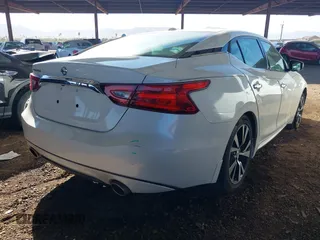2018 Nissan Maxima SV with VIN 1N4AA6AP8JC386625, listed as a IAAI auction lot 41345154 with 44,441 mi miles and . Bid and sale history available at DreamBid. Image 4.