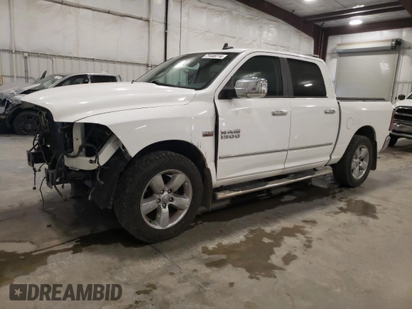 2016 Ram 1500 Big Horn with VIN 3C6RR7LT2GG318324, listed as a Copart auction lot 71448714 with 97,565 mi miles and Salvage title. Bid and sale history available at DreamBid. Image 1.