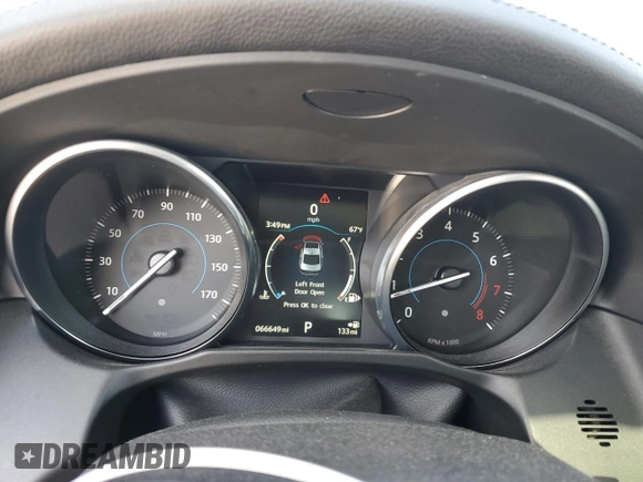 2016 Jaguar XF 35t Prestige with VIN SAJBE4BV7GCY02744, listed as a Copart auction lot 50179145 with 66,649 mi miles and Salvage Title. Bid and sale history available at carsss.com. Image 9.