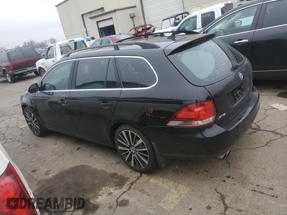2014 Volkswagen Jetta SportWagen TDI w/Sunroof & Nav with VIN 3VWPL7AJ4EM609163, listed as a Copart auction lot 87769675 with 93,708 mi miles and Salvage Title. Bid and sale history available at carsss.com. Image 2.