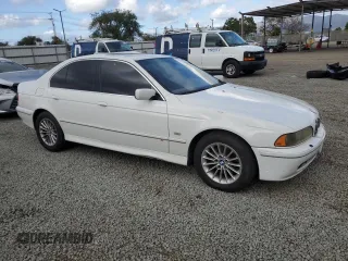 2002 BMW 5 Series 540iA with VIN WBADN63462GM74756, listed as a Copart auction lot 51186955 with 138,347 mi miles and Salvage Title. Bid and sale history available at carsss.com. Image 4.