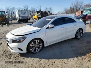 2019 Mercedes-Benz CLA with VIN WDDSJ4GB5KN726940, listed as a Copart auction lot 84818734 with 66,846 mi miles and Salvage Title. Bid and sale history available at carsss.com. Image 1.