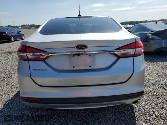 2017 Ford Fusion S with VIN 3FA6P0G72HR318664, listed as a Copart auction lot 53109925 with 85,884 mi miles and Salvage Title. Bid and sale history available at carsss.com. Image 6.