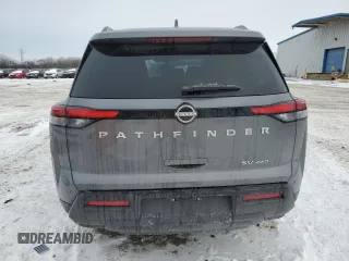 2024 Nissan Pathfinder SV with VIN 5N1DR3BC7RC289059, listed as a Copart auction lot 45422655 with 11,580 mi miles and Non repairable. Bid and sale history available at DreamBid. Image 6.
