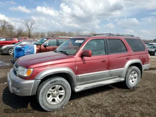 2001 Toyota 4Runner Limited with VIN JT3HN87R019057789, listed as a Copart auction lot 51464155 with 264,952 mi miles and Clean Title. Bid and sale history available at carsss.com. Image 1.