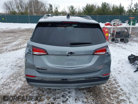 2023 Chevrolet Equinox RS with VIN 3GNAXMEG4PS132105, listed as a IAAI auction lot 41596391 with 36,893 mi miles. Bid and sale history available at carsss.com. Image 16.