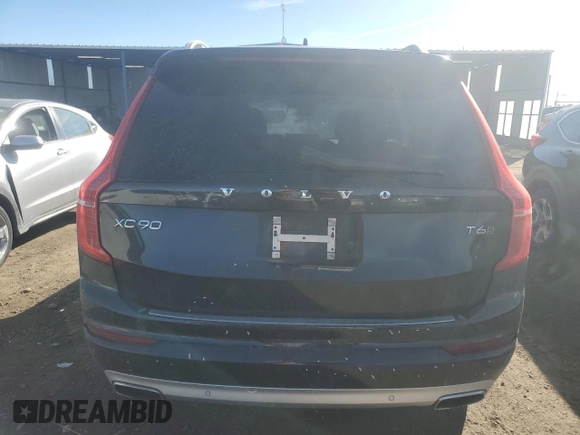 2016 Volvo XC90 T6 Momentum with VIN YV4A22PK8G1046873, listed as a Copart auction lot 46124275 with 68,368 mi miles and Salvage Title. Bid and sale history available at DreamBid. Image 6.